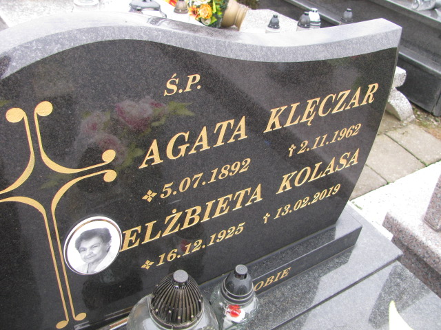 Elżbieta Kolasa 1925 Osiek - Grobonet - Wyszukiwarka osób pochowanych