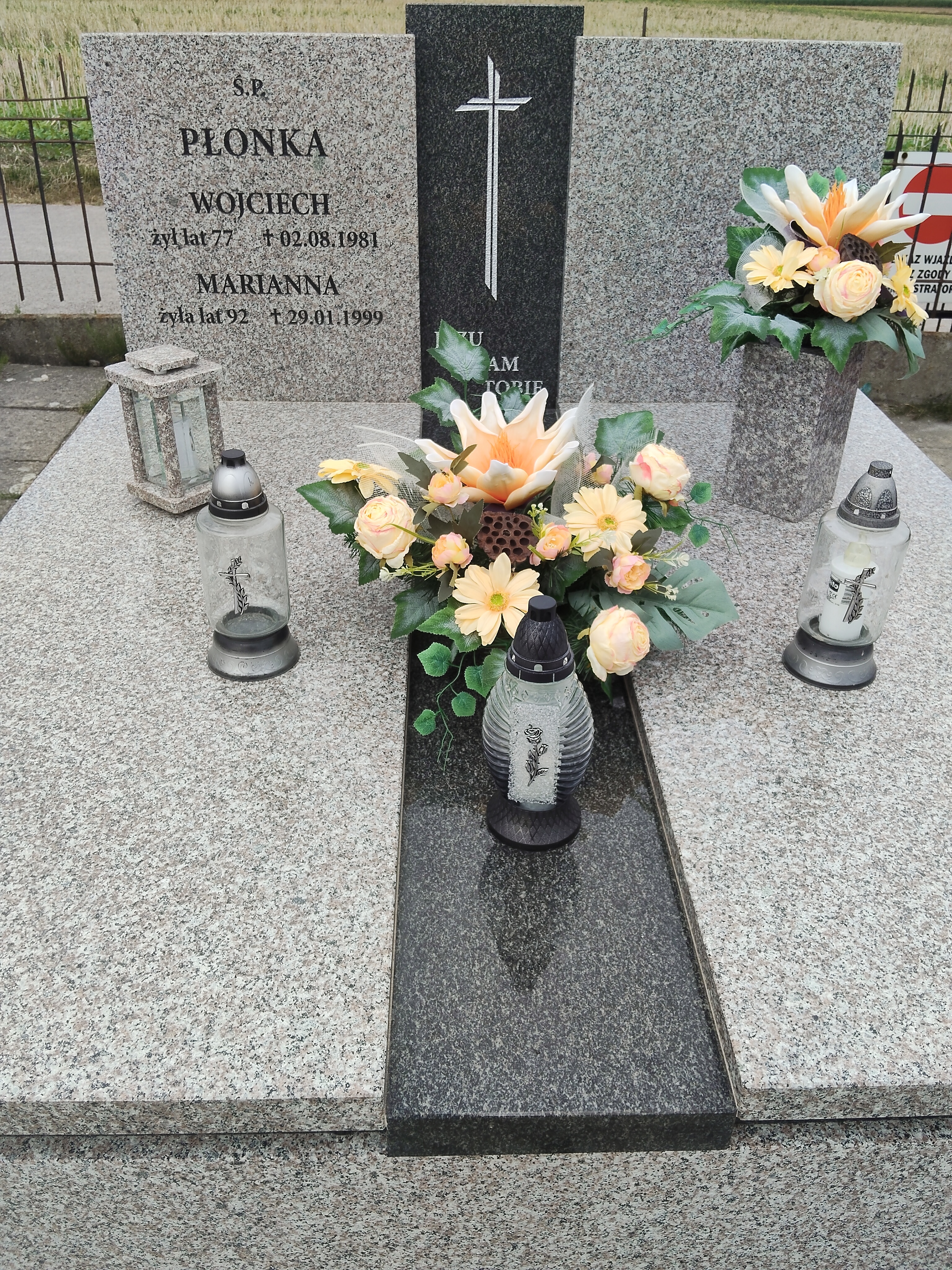 Grób Marianna Płonka