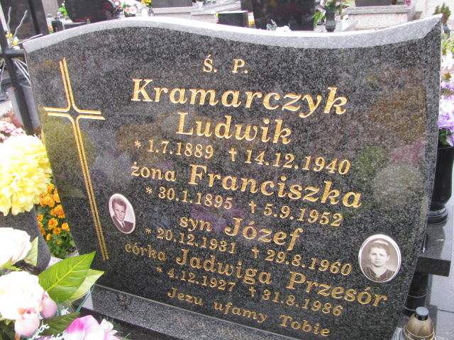 Ludwik Kramarczyk 1889 Osiek - Grobonet - Wyszukiwarka osób pochowanych