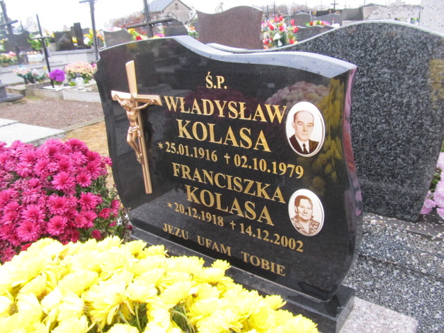 Franciszka Kolasa 1918 Osiek - Grobonet - Wyszukiwarka osób pochowanych