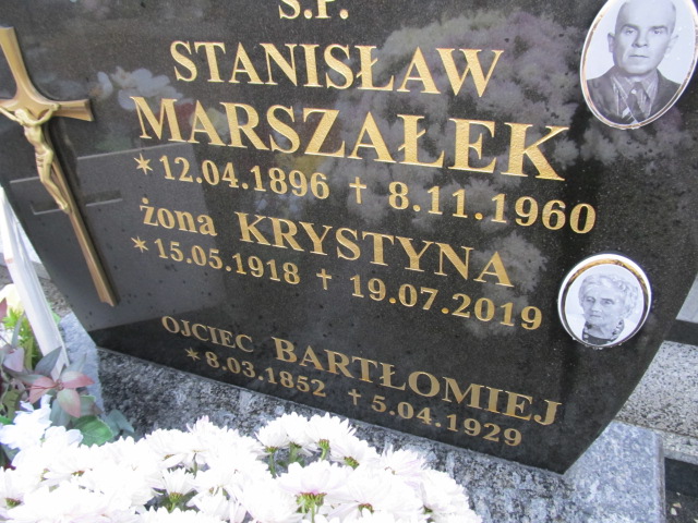 Bartłomiej Marszałek 1852 Osiek - Grobonet - Wyszukiwarka osób pochowanych