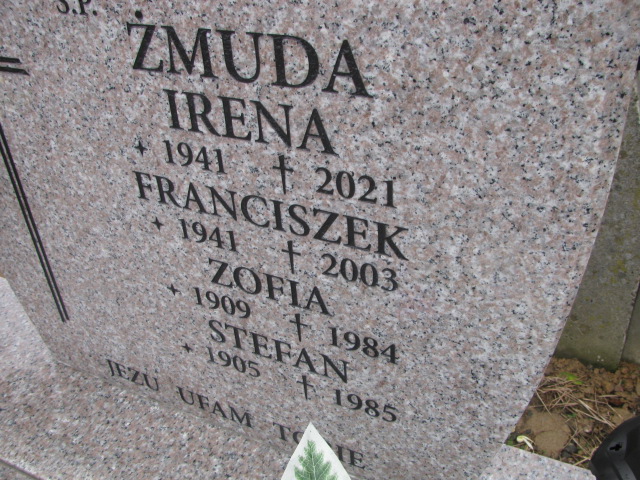 Stefan Żmuda 1905 Osiek - Grobonet - Wyszukiwarka osób pochowanych