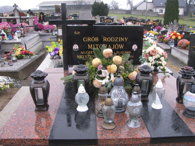 Grób Krystyna Mitoraj