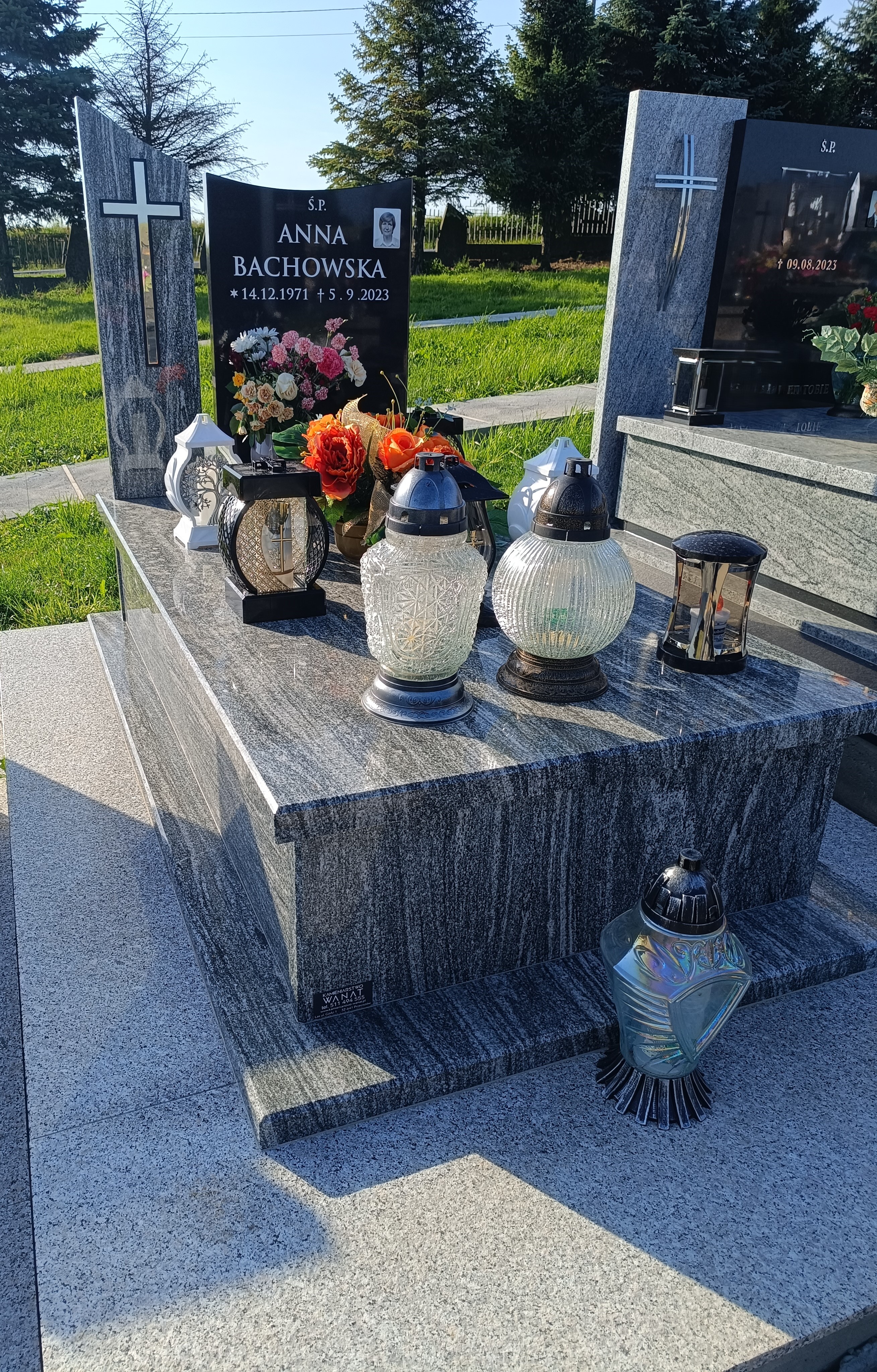 Anna Bachowska 1971 Osiek - Grobonet - Wyszukiwarka osób pochowanych
