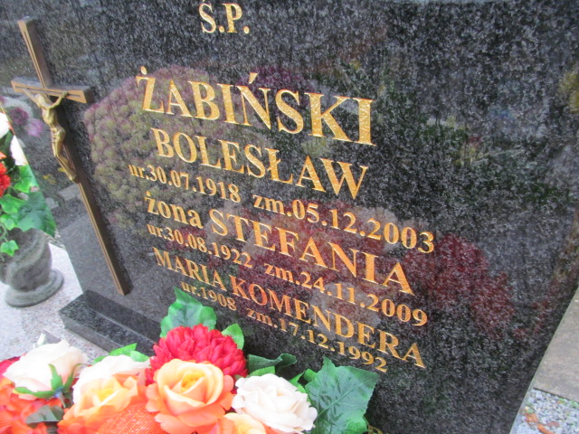 Maria Komendera 1907 Osiek - Grobonet - Wyszukiwarka osób pochowanych